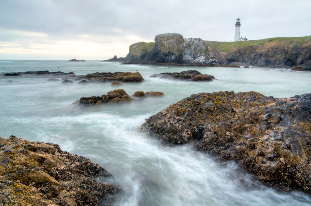 Oregon coast lighthouse